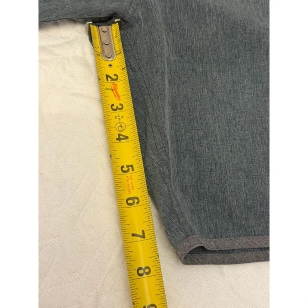 Vuori Cruise‎ Boardshorts Small Dark Oregano Heather Stretch Swim Trunks